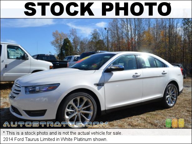 Stock photo for this 2014 Ford Taurus Limited 3.5 Liter DOHC 24-Valve Ti-VCT V6 6 Speed SelectShift Automatic