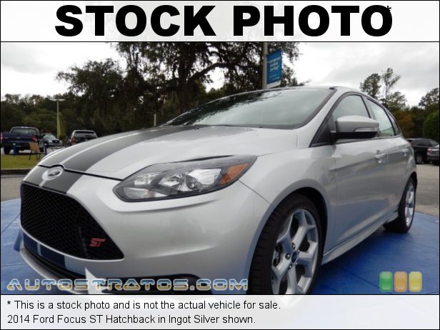 Stock photo for this 2014 Ford Focus ST Hatchback 2.0 Liter EcoBoost Turbocharged GDI DOHC 16-Valve Ti-VCT 4 Cylin 6 Speed Manual