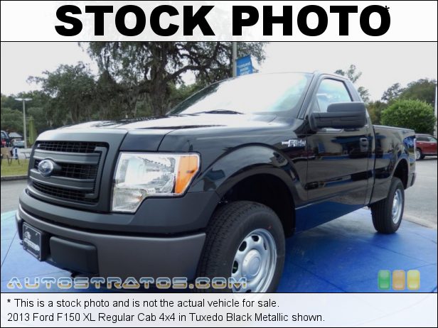 Stock photo for this 2013 Ford F150 Regular Cab 4x4 3.7 Liter Flex-Fuel DOHC 24-Valve Ti-VCT V6 6 Speed Automatic