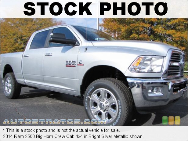 Stock photo for this 2014 Ram 2500 Crew Cab 4x4 6.7 Liter OHV 24-Valve Cummins Turbo-Diesel Inline 6 Cylinder 6 Speed Automatic
