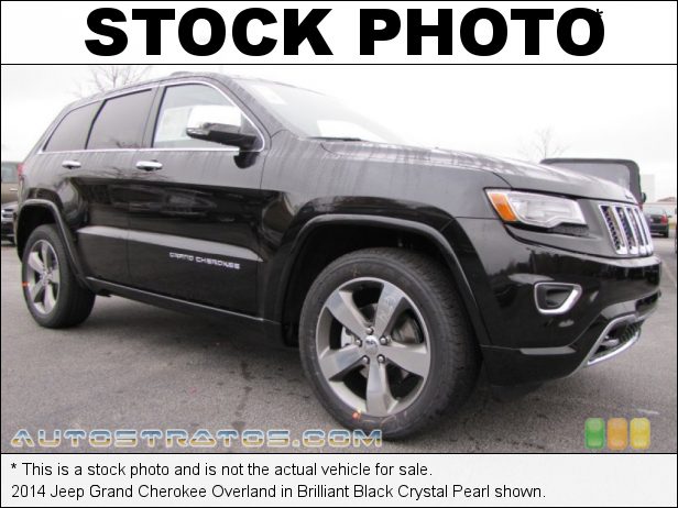 Stock photo for this 2014 Jeep Grand Cherokee Overland 5.7 Liter HEMI OHV 16-Valve VVT MDS V8 8 Speed Automatic