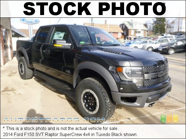 Stock photo for this 2014 Ford F150 SVT Raptor SuperCrew 4x4 6.2 Liter SOHC 16-Valve VCT V8 6 Speed Automatic