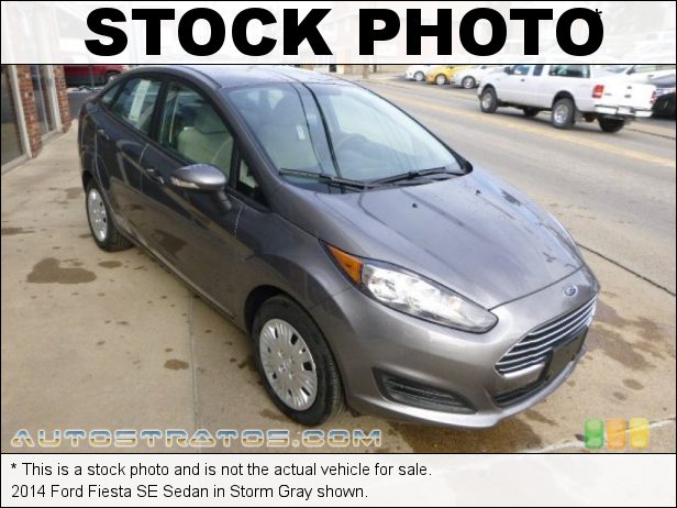 Stock photo for this 2014 Ford Fiesta SE Sedan 1.6 Liter DOHC 16-Valve Ti-VCT 4 Cylinder 6 Speed Automatic