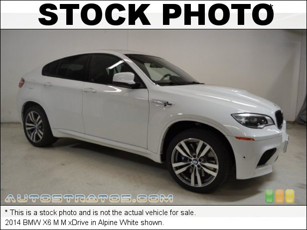 Stock photo for this 2014 BMW X6 M M xDrive 4.4 Liter DI M TwinPower Turbocharged DOHC 32-Valve VVT V8 6 Speed M Sport Automatic