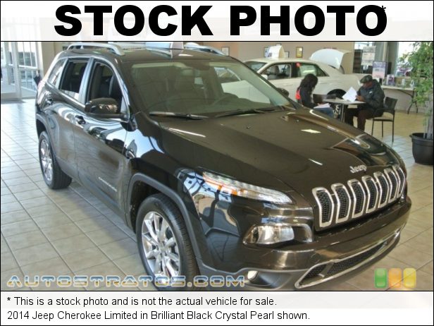 Stock photo for this 2014 Jeep Cherokee Limited 2.4 Liter SOHC 16-Valve MultiAir 4 Cylinder 9 Speed Automatic