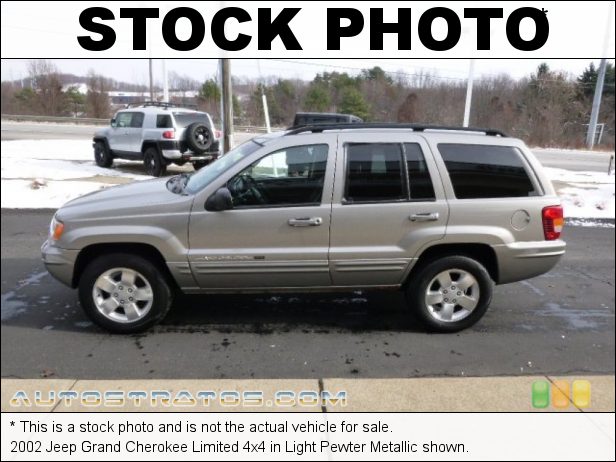 Stock photo for this 2003 Jeep Grand Cherokee Limited 4x4 4.0 Liter OHV 12-Valve Inline 6 Cylinder 4 Speed Automatic