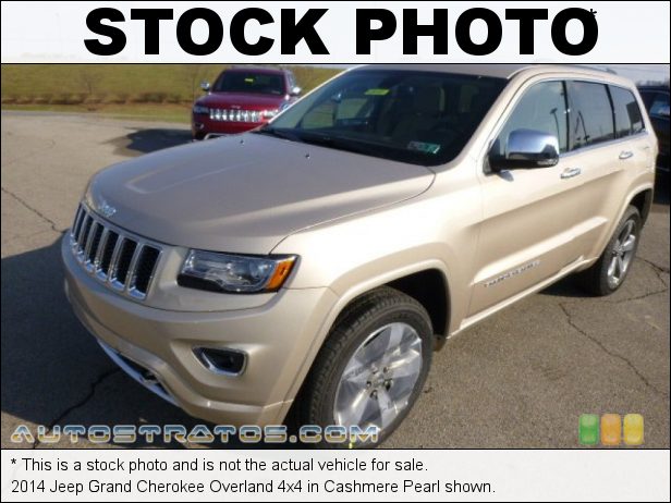 Stock photo for this 2014 Jeep Grand Cherokee Overland 4x4 5.7 Liter HEMI OHV 16-Valve VVT MDS V8 8 Speed Automatic
