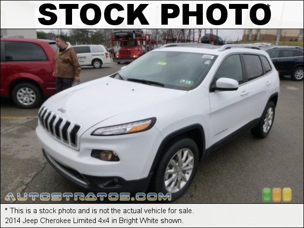 Stock photo for this 2014 Jeep Cherokee Limited 4x4 3.2 Liter DOHC 24-Valve VVT V6 9 Speed Automatic