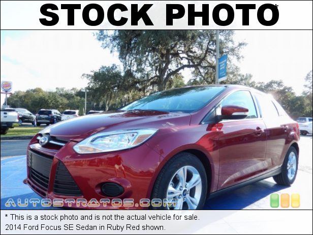 Stock photo for this 2014 Ford Focus SE Sedan 2.0 Liter GDI DOHC 16-Valve Ti-VCT Flex-Fuel 4 Cylinder 5 Speed Manual