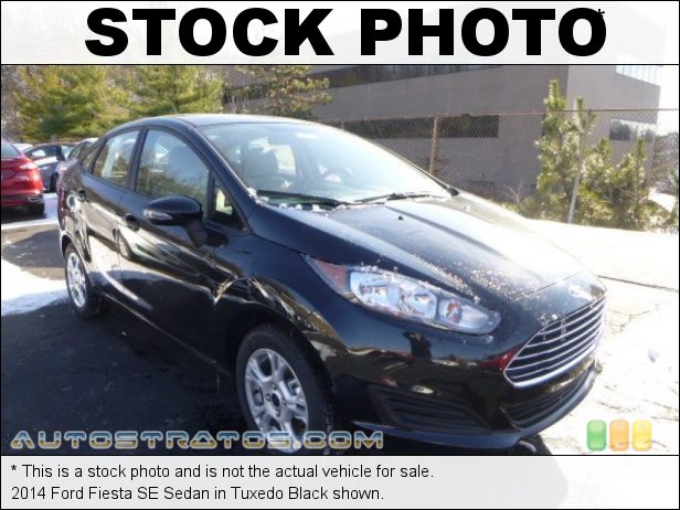 Stock photo for this 2014 Ford Fiesta SE Sedan 1.6 Liter DOHC 16-Valve Ti-VCT 4 Cylinder 5 Speed Manual