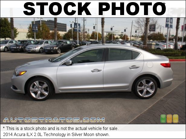 Stock photo for this 2014 Acura ILX 2.0L Technology 2.0 Liter SOHC 16-Valve i-VTEC 4 Cylinder 5 Speed Automatic