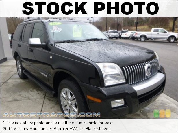 Stock photo for this 2007 Mercury Mountaineer Premier AWD 4.0 Liter SOHC 12-Valve V6 5 Speed Automatic