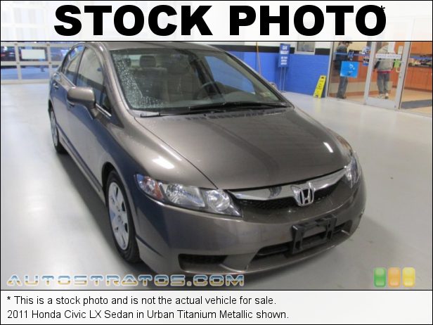 Stock photo for this 2011 Honda Civic LX Sedan 1.8 Liter SOHC 16-Valve i-VTEC 4 Cylinder 5 Speed Automatic