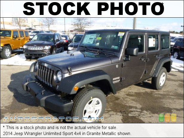 Stock photo for this 2014 Jeep Wrangler Unlimited 4x4 3.6 Liter DOHC 24-Valve VVT V6 5 Speed Automatic