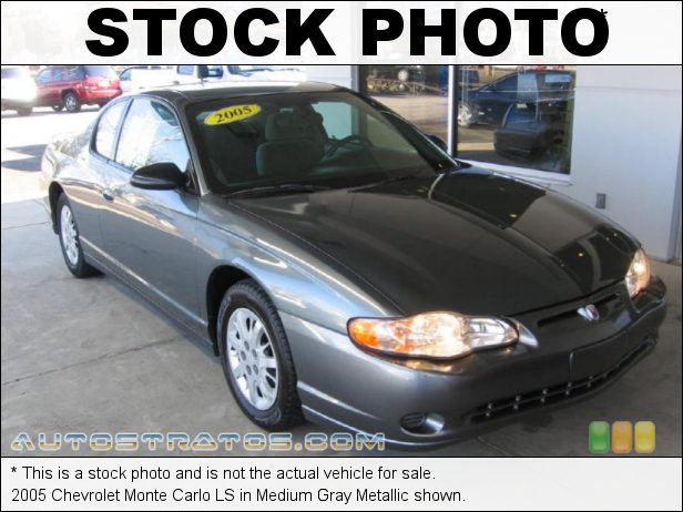 Stock photo for this 2005 Chevrolet Monte Carlo LS 3.4 Liter OHV 12-Valve V6 4 Speed Automatic