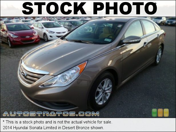 Stock photo for this 2014 Hyundai Sonata Limited 2.4 Liter GDI DOHC 16-Valve Dual-CVVT 4 Cylinder 6 Speed SHIFTRONIC Automatic