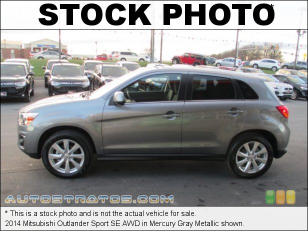 Stock photo for this 2014 Mitsubishi Outlander Sport SE 2.0 Liter DOHC 16-Valve MIVEC 4 Cylinder CVT Sportronic Automatic