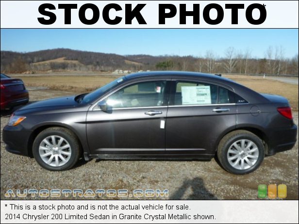 Stock photo for this 2014 Chrysler 200 Limited Sedan 3.6 Liter DOHC 24-Valve VVT V6 6 Speed Automatic