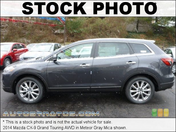 Stock photo for this 2014 Mazda CX-9 Grand Touring AWD 3.7 Liter DOHC 24-Valve VVT V6 6 Speed Automatic