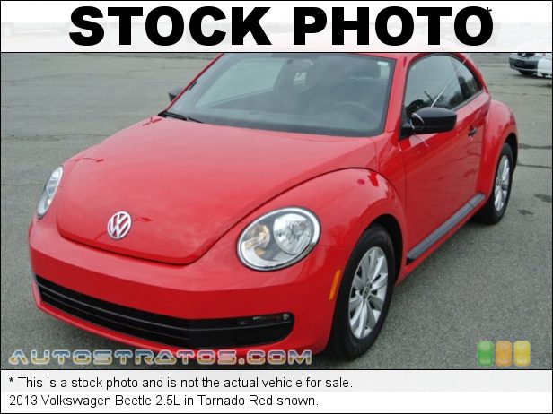 Stock photo for this 2013 Volkswagen Beetle 2.5L 2.5 Liter DOHC 20-Valve VVT 5 Cylinder 6 Speed Tiptronic Automatic