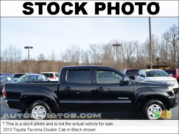 Stock photo for this 2012 Toyota Tacoma Cab 2.7 Liter DOHC 16-Valve VVT-i 4 Cylinder 4 Speed Automatic