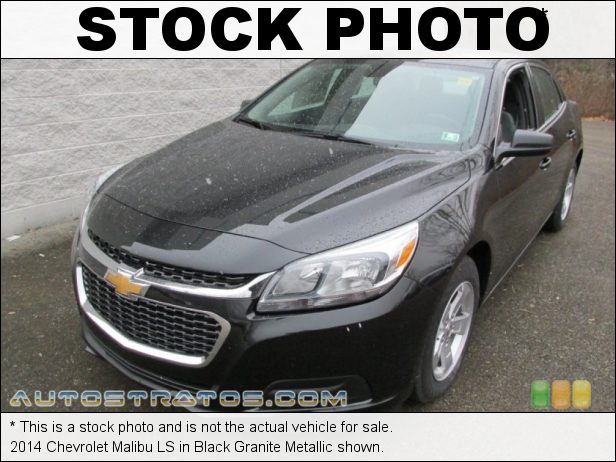 Stock photo for this 2014 Chevrolet Malibu LS 2.5 Liter DI DOHC 16-Valve ECOTEC 4 Cylinder 6 Speed Automatic