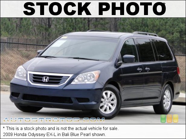 Stock photo for this 2009 Honda Odyssey EX-L 3.5 Liter SOHC 24-Valve VTEC V6 5 Speed Automatic