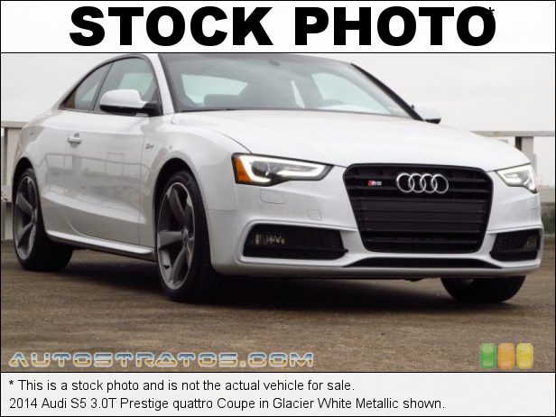 Stock photo for this 2014 Audi S5 3.0T quattro Coupe 3.0 Liter Supercharged TFSI DOHC 24-Valve VVT V6 7 Speed S tronic Dual-Clutch Automatic