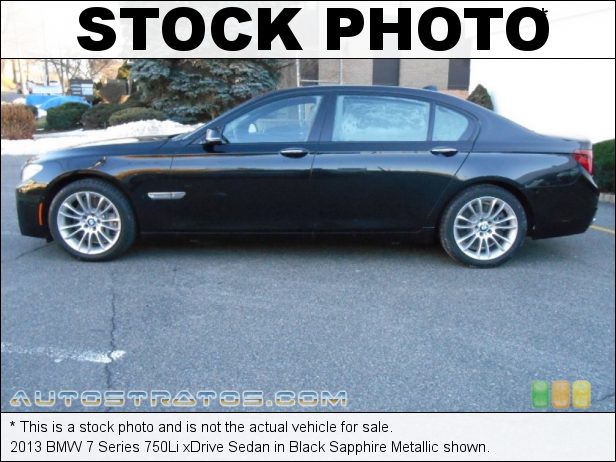 Stock photo for this 2013 BMW 7 Series 750Li Sedan 4.4 Liter DI TwinPower Turbocharged DOHC 32-Valve VVT V8 8 Speed Automatic
