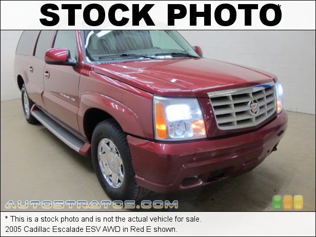Stock photo for this 2005 Cadillac Escalade ESV AWD 6.0 Liter OHV 16-Valve V8 4 Speed Automatic