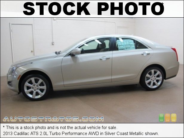 Stock photo for this 2013 Cadillac ATS 2.0L Turbo Performance AWD 2.0 Liter DI Turbocharged DOHC 16-Valve VVT 4 Cylinder 6 Speed Hydra-Matic Automatic