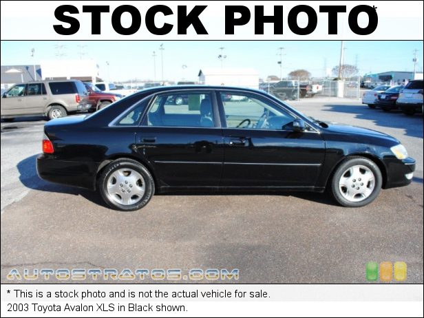 Stock photo for this 2003 Toyota Avalon XL 3.0 Liter DOHC 24-Valve V6 4 Speed Automatic
