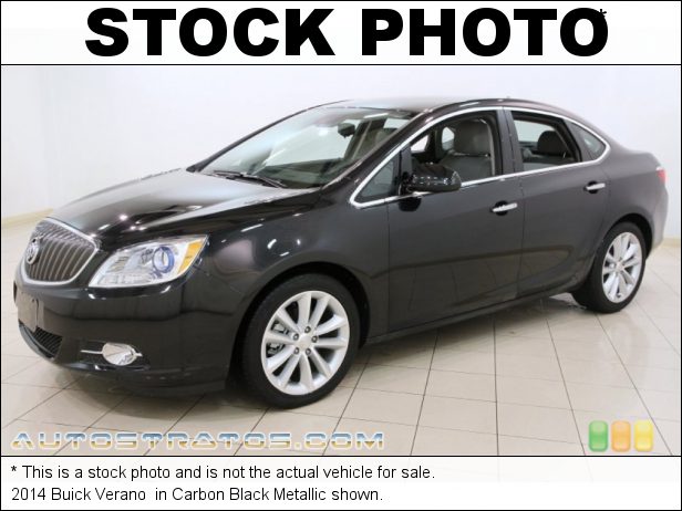 Stock photo for this 2014 Buick Verano  2.4 Liter DI DOHC 16-Valve VVT ECOTEC 4 Cylinder 6 Speed Automatic