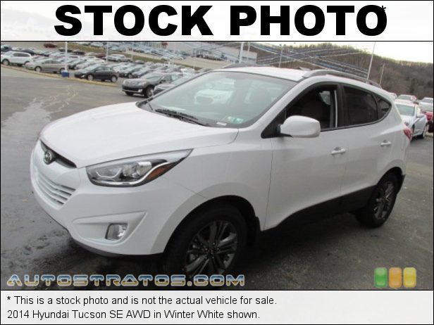 Stock photo for this 2014 Hyundai Tucson SE AWD 2.4 Liter GDI DOHC 16-Valve CVVT 4 Cylinder 6 Speed Shiftronic Automatic