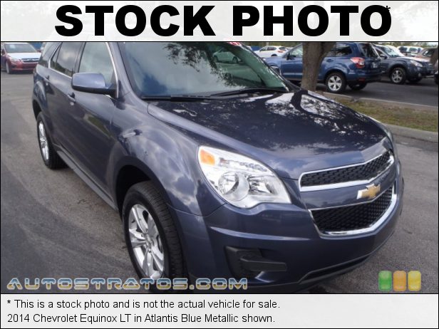 Stock photo for this 2014 Chevrolet Equinox LT 2.4 Liter SIDI DOHC 16-Valve VVT 4 Cylinder 6 Speed Automatic