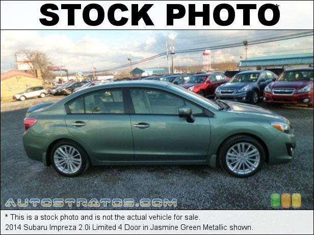 Stock photo for this 2014 Subaru Impreza 2.0i Limited 4 Door 2.0 Liter DOHC 16-Valve Dual-VVT Flat 4 Cylinder Lineartronic CVT Automatic