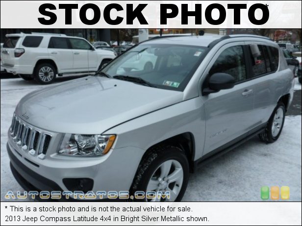 Stock photo for this 2013 Jeep Compass 4x4 2.4 Liter DOHC 16-Valve Dual VVT 4 Cylinder CVT II Automatic