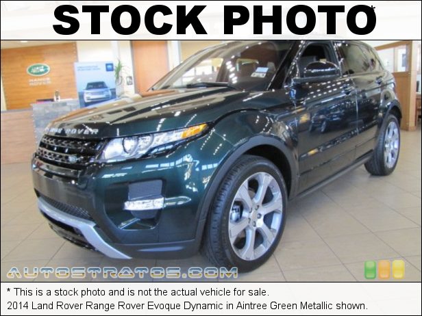 Stock photo for this 2014 Land Rover Range Rover Evoque Dynamic 2.0 Liter DI Turbocharged DOHC 16-Valve VVT 4 Cylinder 9 Speed ZF Automatic