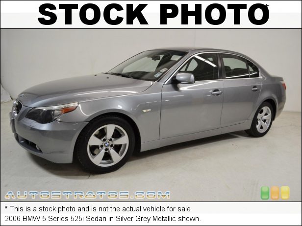 Stock photo for this 2006 BMW 5 Series 525i Sedan 3.0L DOHC 24V VVT Inline 6 Cylinder 6 Speed Steptronic Automatic