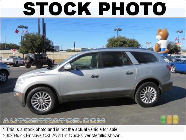 Stock photo for this 2009 Buick Enclave CXL AWD 3.6 Liter GDI DOHC 24-Valve VVT V6 6 Speed Automatic