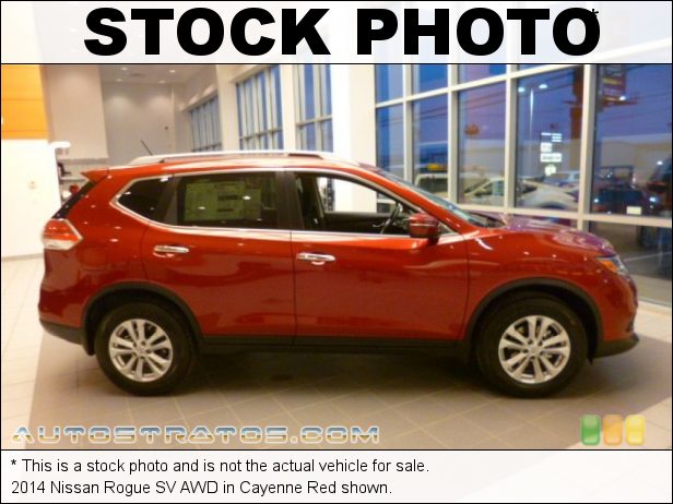 Stock photo for this 2014 Nissan Rogue AWD 2.5 Liter DOHC 16-Valve CVTCS 4 Cylinder Xtronic CVT Automatic