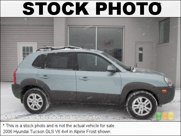 Stock photo for this 2006 Hyundai Tucson 4x4 2.7L DOHC 24V V6 4 Speed Automatic