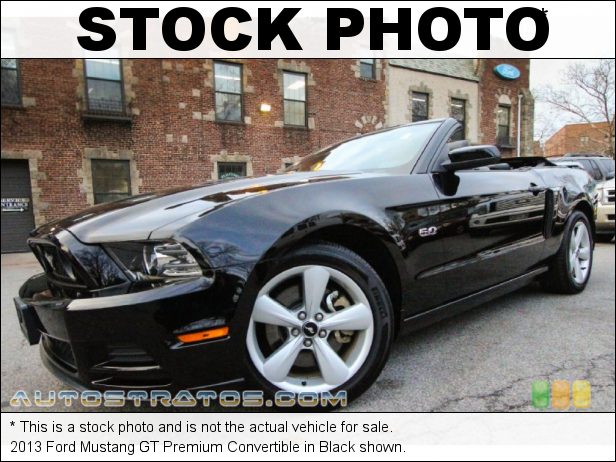 Stock photo for this 2013 Ford Mustang GT Premium Convertible 5.0 Liter DOHC 32-Valve Ti-VCT V8 6 Speed Manual