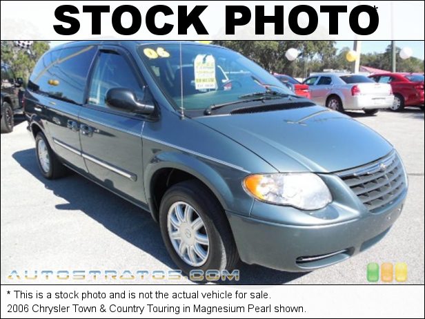 Stock photo for this 2006 Chrysler Town & Country Touring 3.8L OHV 12V V6 4 Speed Automatic
