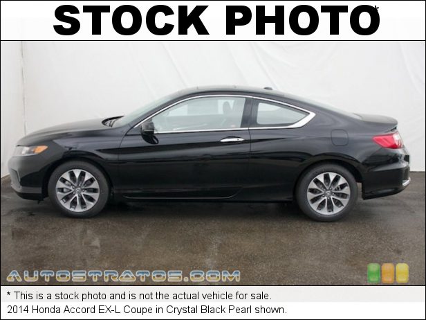 Stock photo for this 2014 Honda Accord EX-L Coupe 2.4 Liter Earth Dreams DI DOHC 16-Valve i-VTEC 4 Cylinder CVT Automatic