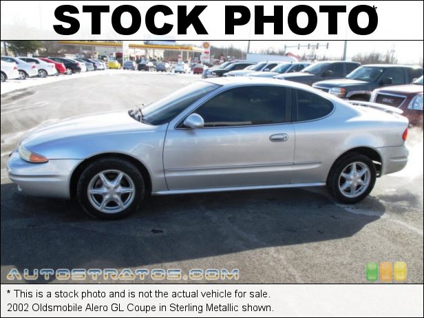 Stock photo for this 2002 Oldsmobile Alero GL Coupe 3.4 Liter OHV 12-Valve V6 4 Speed Automatic
