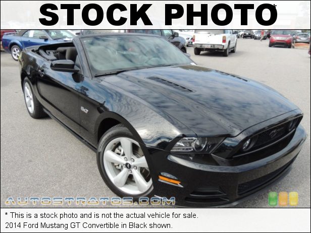 Stock photo for this 2014 Ford Mustang Convertible 5.0 Liter DOHC 32-Valve Ti-VCT V8 6 Speed Automatic