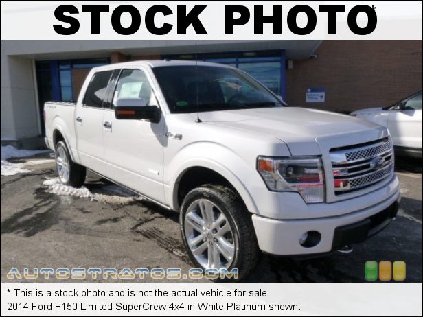 Stock photo for this 2014 Ford F150 Limited SuperCrew 4x4 3.5 Liter EcoBoost DI Turbocharged DOHC 24-Valve Ti-VCT V6 6 Speed Automatic