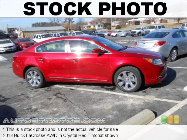 Stock photo for this 2013 Buick LaCrosse AWD 3.6 Liter SIDI DOHC 24-Valve VVT V6 6 Speed Automatic