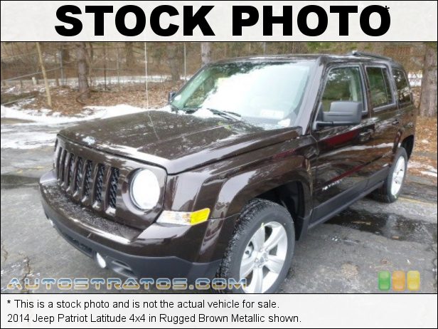 Stock photo for this 2014 Jeep Patriot 4x4 2.4 Liter DOHC 16-Valve Dual VVT 4 Cylinder 6 Speed Automatic